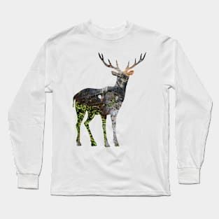 Woodland Deer Long Sleeve T-Shirt